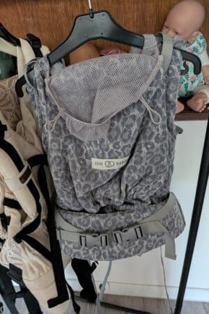 Porte-Bébé Physiologique PhysioCarrier 2 Blue Leopard - LOVE RADIUS