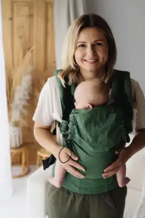 Porte-Bébé Physiologique Prime v2 en Lin - LITTLE FROG